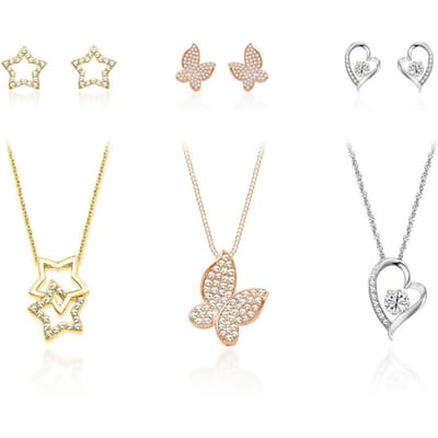 Pierre Cardin Jewellery Set PXX0223 Oorbellen Ketting