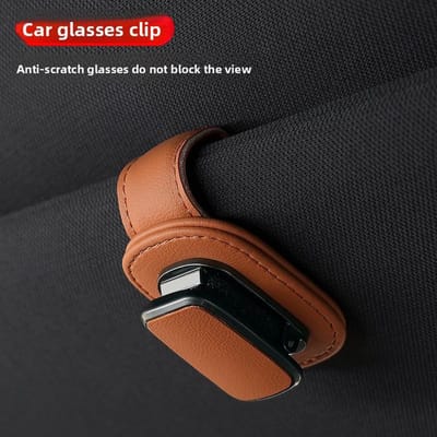 Clip pour lunettes de voiture Clip pour pare-soleil de voiture Rangement pour lunettes Accessoires d'intérieur de voiture Clip pour lunettes de soleil factures de voiture