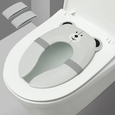 Unyqoos® Opvouwbare Kinder Toiletbril voor Reizen met Veilig Siliconen Kussens