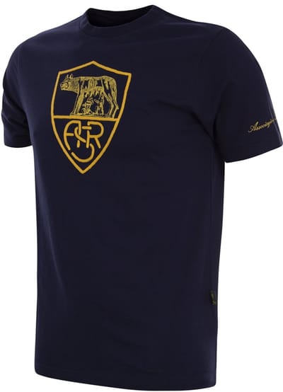 COPA - AS Roma Heritage T-shirt Blu - Mannen - Blauw - XS