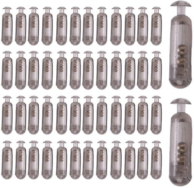 Dailygoods- Rammelaar Duurzaam - Vissen Rammelaar - Schudden Rammelaars - Aas Insert Buis - Lichtgewicht - Hoogwaardig PVC/Roestvrij Staal - Vissenlokker