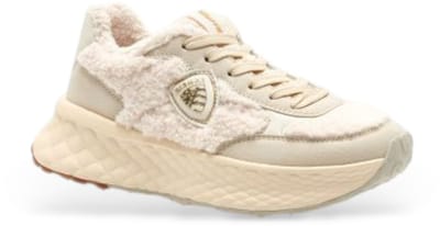 Blauer Lynn02 Sneakers - Leer - Dames - Beige - Maat 40