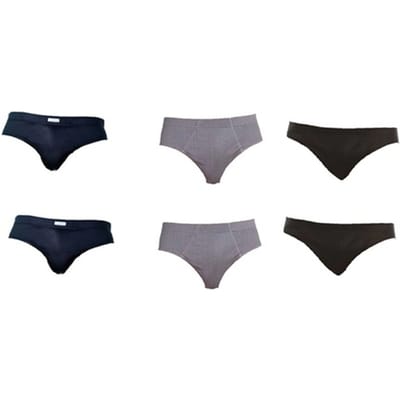 Klassieke herenslips van Gieffeti: 6 / Wit / XL