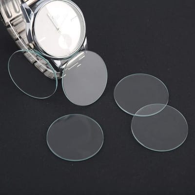 Ronde horlogehouder met glazen lens - 5 stuks, 37/38/39mm vervangende onderdelen en gereedschap