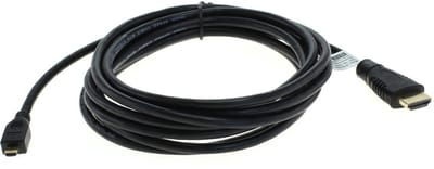 OTB High Speed HDMI Kabel auf Micro-HDMI mit Ethernet (3 Meter) OD4.0