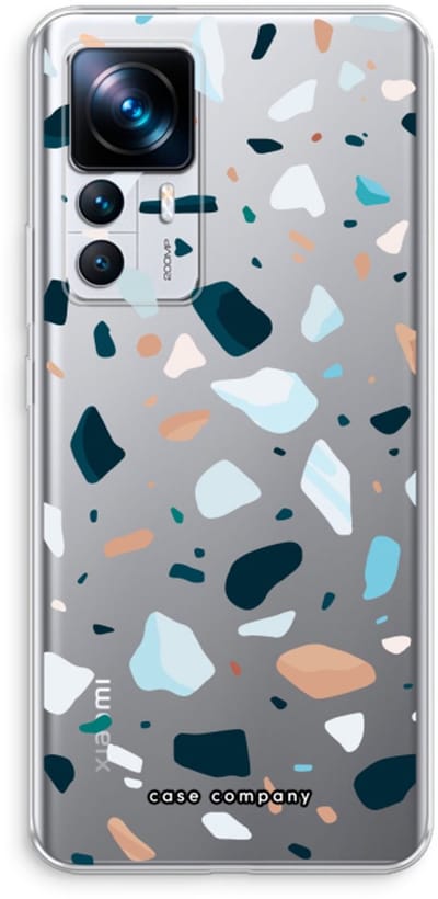 Case Company® - Hoesje geschikt voor Xiaomi 12T hoesje - Terrazzo N°13 - Soft Cover Telefoonhoesje - Bescherming aan alle Kanten en Schermrand