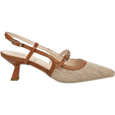 Nero Giardini - E615471D - Pumps - Kleur: Wit/beige - Maat: 38