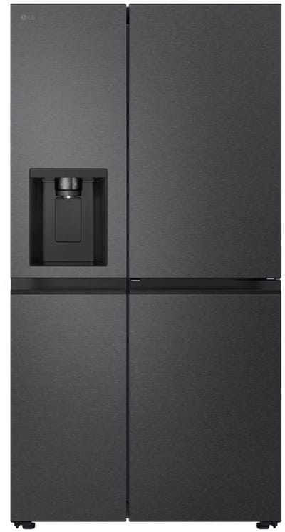LG GSJC41EPPE, Vrijstaand, Amerikaanse deur, Zwart, Metallic, 2 deur(en), LED, Binnenin