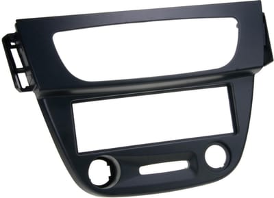 1-DIN Paneel geschikt voor Renault Mégane III (Z) / Fluence (Z) Kleur: Zwart
