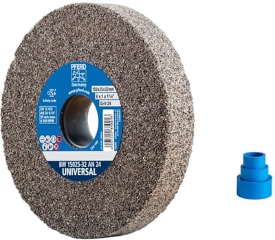 Universele slijpschijf 150 mm, 25 x 32 mm, A24, harde slijpschijf voor diverse slijptaken