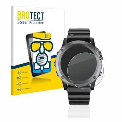 BROTECT - Screenprotector voor Garmin fenix 3 / 3 HR - Folie Beschermfolie Beschermglas matte