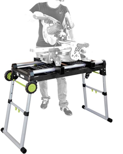 Tafelcirkelzaag verstekzaag Machinetafel Multifunctionele werkbank Klemtafel 4in1