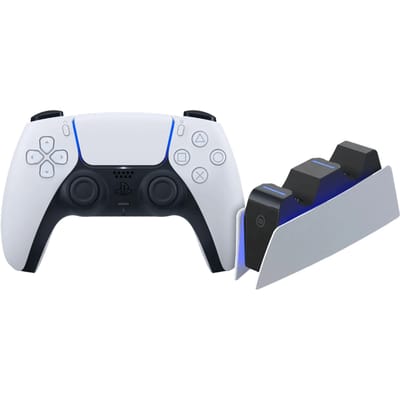 Sony PlayStation 5 DualSense Draadloze Controller + BlueBuilt oplaadstation