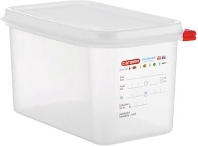 Vershouddoos Herm. Gn1-4 4,3l H15cm Polypropyleen