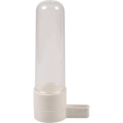 Duvoplus - Vogelnest - Vogel - Grote Fontein Met Ring Ca. 100ml Wit - 1st