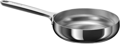 RVS Koekenpan - Koekenpan PFAS-vrij - Alle fornuizen - Snelle gelijkmatige warmte - 20cm - Stellar Steel
