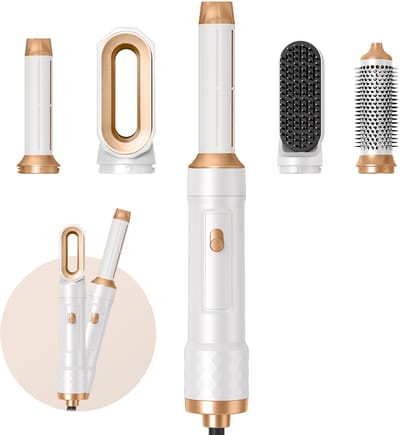 UKLISS Multistyler 5-in-1 Krultang Ionisch Keramisch – Voor Vrouwen Lang Haar – Cadeau Idee