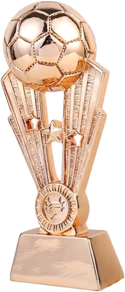 Kinderen Trofee - Schoolprijzen Bekers - Wedstrijden Belonen - Gemaakt van Hars - 24cm Hoog - Bronskleurig