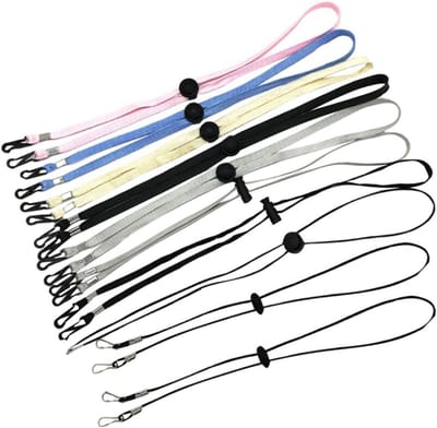 Mondkapje Lanyard - Maskerkoord Verlengstuk - Comfortabel Dragen - Verstelbaar Ontwerp - 35 cm - Willekeurig