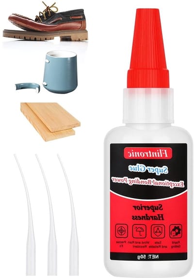 Super Sterke Universele Lijm, 50g Krachtige Hechting voor Plastic, Metaal, Keramiek en Leer, Waterdichte Lijm voor Diverse Materialen