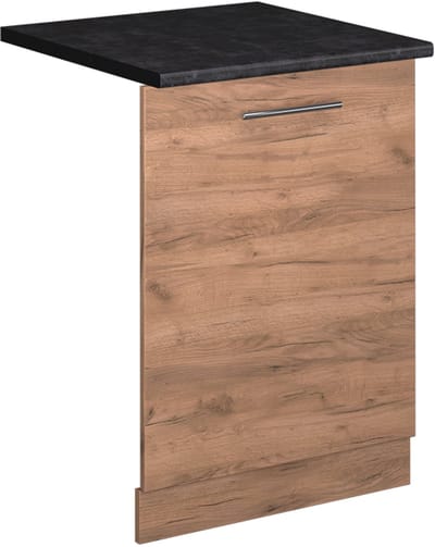 Vicco Fame-Line Vaatwasserfrontpaneel – 60 cm, WB Antraciet Krachtige eik goud