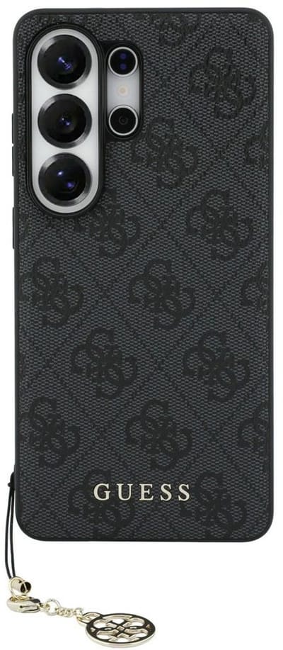 Guess Hoesje Geschikt voor Samsung Galaxy S26 Ultra - 4G Classic Logo - Compatibel met MagSafe - Back Cover Zwart