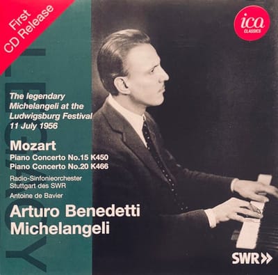 Arturo Benedetti Michelangeli, Radio-Sinfonieorcheter Stuttgart Des SWR, Antoine De Bavier - Mozart: Piano Concerto Nos.15 & 20 (CD)