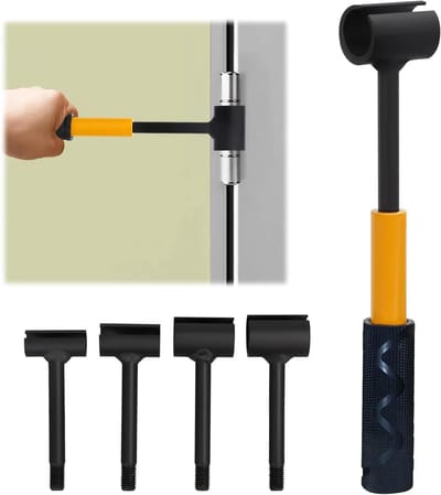 Deurscharnier Gereedschap - Scharniersleutel Instellen - Deuren Repareren - 4-in-1 Instelmaten - 14-25 mm