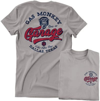 Gas Monkey Garage GMG Hot Rod Shop-logo T-shirt GMG-1-GMG104-H57-5