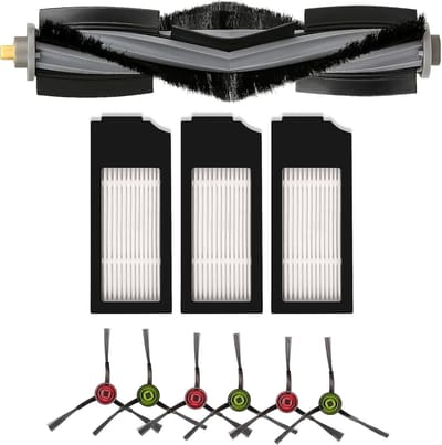 Vervangende onderdelen set - geschikt voor ECOVACS DEEBOT X1 OMNI - X1 PRO OMNI - X1 OMNI - T10 OMNI - veegrobot vervangingsonderdelen - 10 stuks