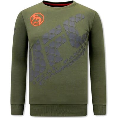 Heren Sweater - UFC - Groen