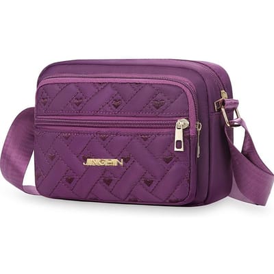 Unisex Messenger Bag - Lichte Crossbody Tas met Ritssluiting, Minimalistische Dagelijkse Portemonnee voor Mannen & Vrouwen