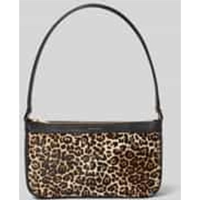 Handtas met labelprint