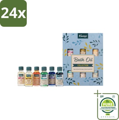 Kneipp - Geschenkset Badolie - Giftset - Voordeelverpakking - 24 stuks - Badproducten - Badolie