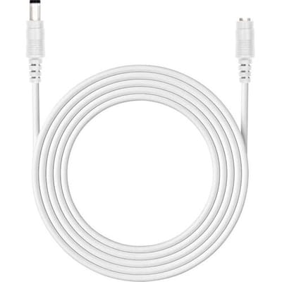 Reolink PEXCW Stroom Netkabel [1x DC laagspanningsstekker - 1x Coaxiaal bus] 4.5 m Wit