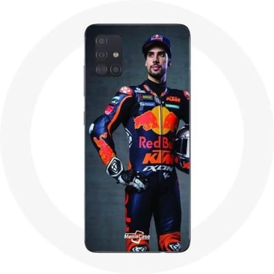 Coque - Maniacase - Samsung Galaxy A51 - Miguel Oliveira Moto GP - Souple - Protection noir