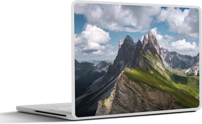 Laptop sticker - 12.3 inch - Berg - Dolomieten - Italië - 30x22cm - Laptopstickers - Laptop skin - Cover