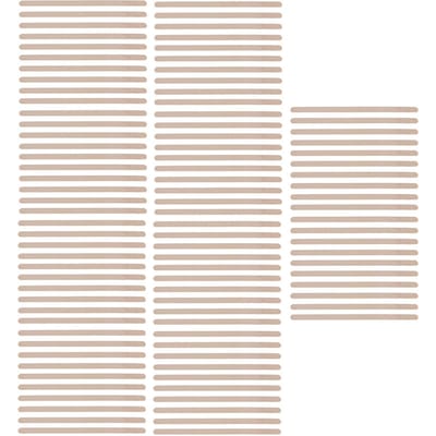 100 stuks/zak Wegwerp Houten Ontharingswas Applicator Stok Spatel Haverwijderingsgereedschap wit