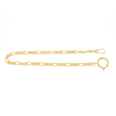 SELVA zakhorlogeketting Figaro-Panzer, 30 cm, met karabijnhaak en veerringsluiting, gemaakt in Duitsland