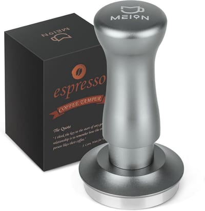 Gekalibreerde Espresso Stamper 58,5 mm met Dubbele Veerbelasting voor Barista's
