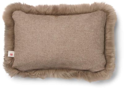 Sheepskin House - Langharig Schapenvacht Kussen - 34x52 cm