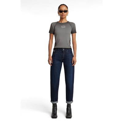 G-Star Kate Boyfriend Worn In Deep Marine Taglia: W24L30 | Pantaloni Outlet | Donna