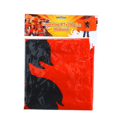 Cape Vlag oranje/zwart 90 x 150 cm