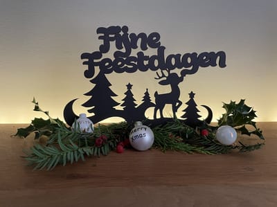 Kerstdecoratie voor binnen - Kerstdecoratie woonkamer - Kerstboom - Kerstcadeau - Kerstversiering decoratie binnen