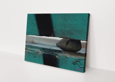 Steen | Muur | Urban | Stichting BY Amanda | Canvasdoek | Wanddecoratie | 60CM x 40CM | Schilderij