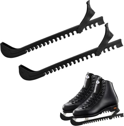 Verstelbare Splash Guard voor IJshockeyschaatsen - Bescherming voor Kinderen en Volwassenen, Ideaal voor IJsactiviteiten en Schaatsaccessoires