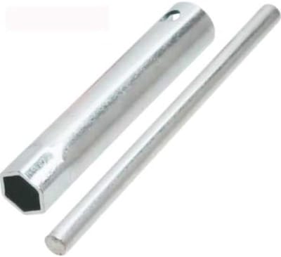 Bougiesleutel - Stekker Sleutel - Motoronderhoud - Zeskant Stekker - 16x100 mm - Gepolijst