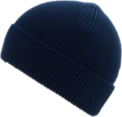 Gebreide katoenen muts 100% Katoen kleur blauw