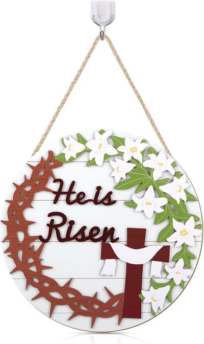 Houten Deurkapstok - Decoratief Bord - Welkom Huis - Handgesneden Design - 32x32 cm - Rustiek