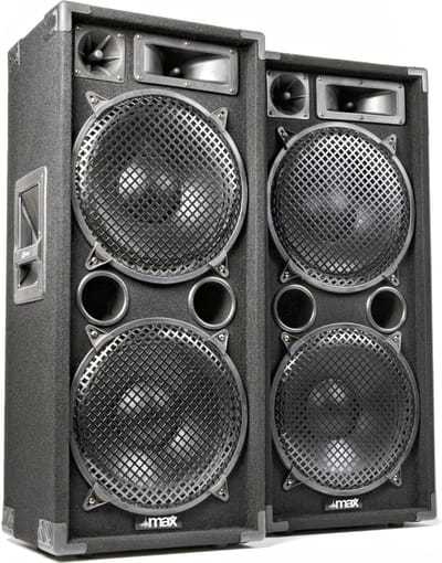 SkyTec MAX212 disco speakerset 2x 12 2800W